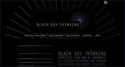 Desktop Screenshot of blackskythinking.org